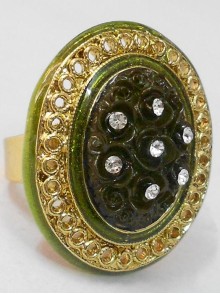 Kundan Finger Ring